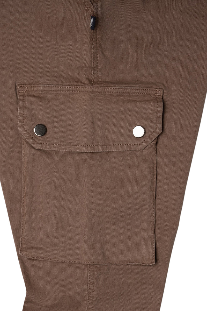 Pantalon Cargo Kid Warrior Wide Taupe - Enfant