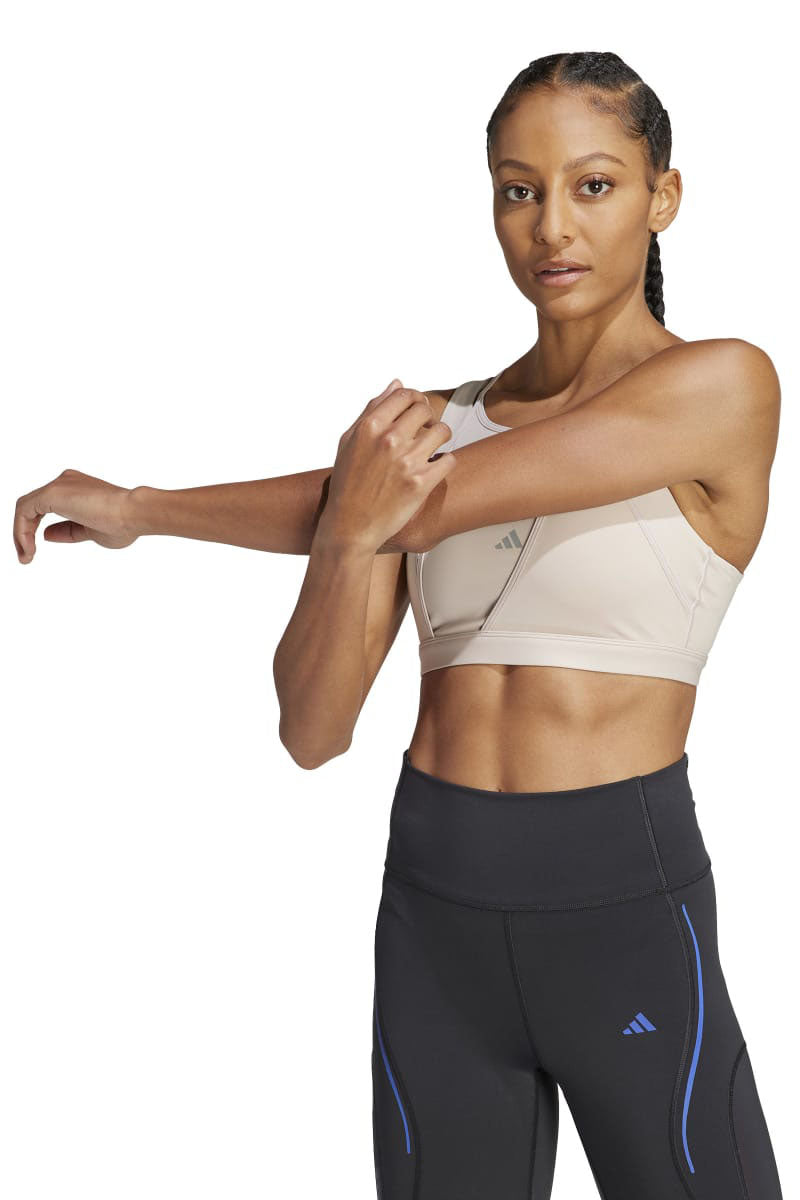 Brassière D’Entraînement Push-Up Powerimpact Luxe - Beige - Femme