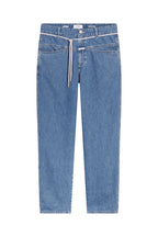 Closed - Jean Relaxed Taille Haute En Coton Biologique - Bleu Clair - Femme