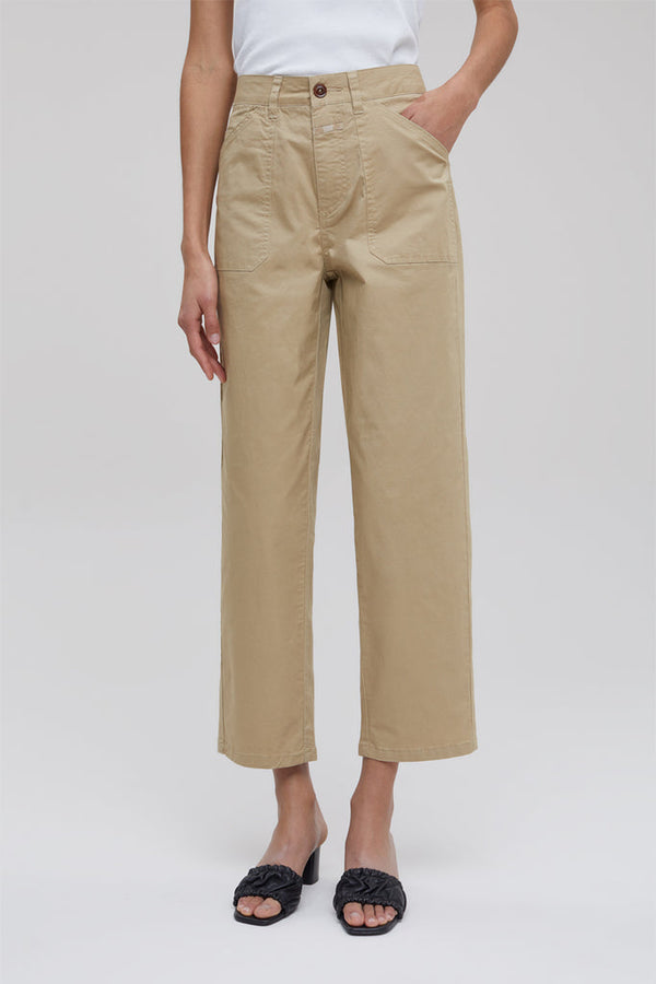 Closed - Pantalon Relaxed - Beige - Femme