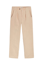 Closed - Pantalon Relaxed En Lin En Coton Biologique - Beige - Femme