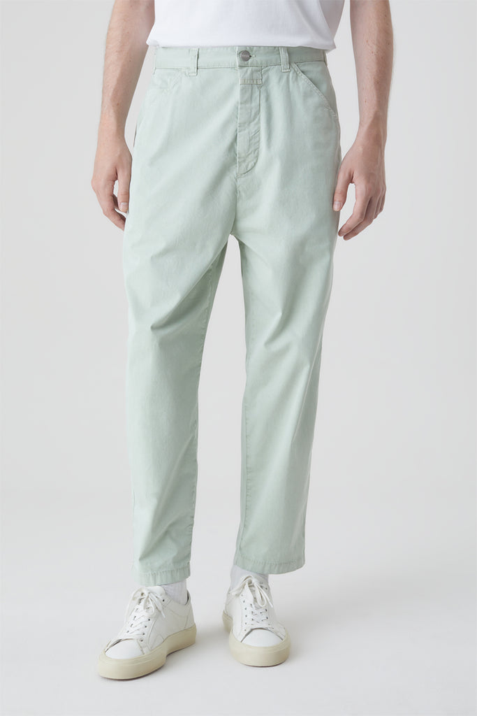 Closed - Pantalon Relaxed Vert Clair - Homme