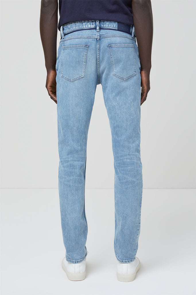Closed - Jean Slim En Coton Biologique Bleu - Homme