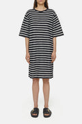 Closed - Robe-T-Shirt - Noir Et Blanc - Femme