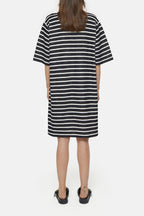 Closed - Robe-T-Shirt - Noir Et Blanc - Femme