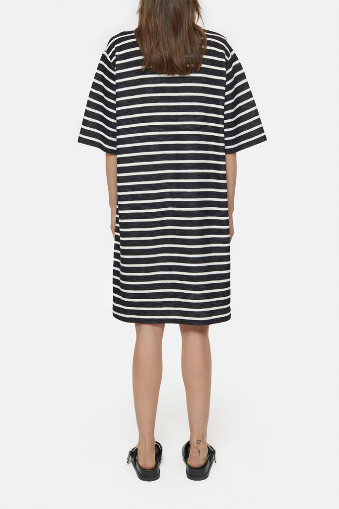 Closed - Robe-T-Shirt - Noir Et Blanc - Femme