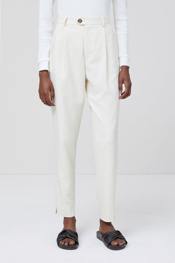 Closed - Pantalon Slim - Blanc - Femme