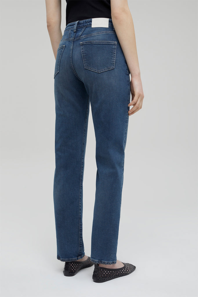 Closed - Jean Relaxed En Coton Biologique - Bleu - Femme