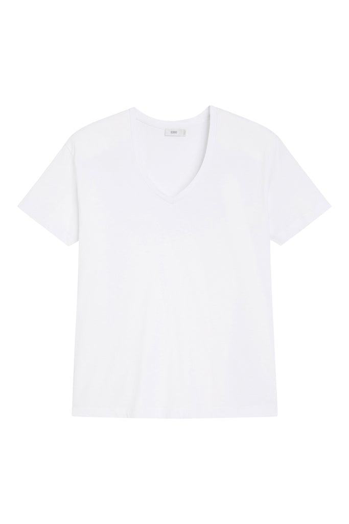 Closed - T-Shirt Regular En Coton Biologique - Blanc - Femme