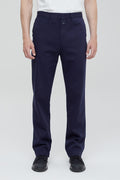 Closed - Pantalon Regular Bleu Marine - Homme