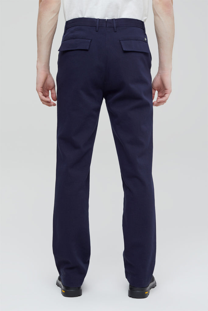 Closed - Pantalon Regular Bleu Marine - Homme