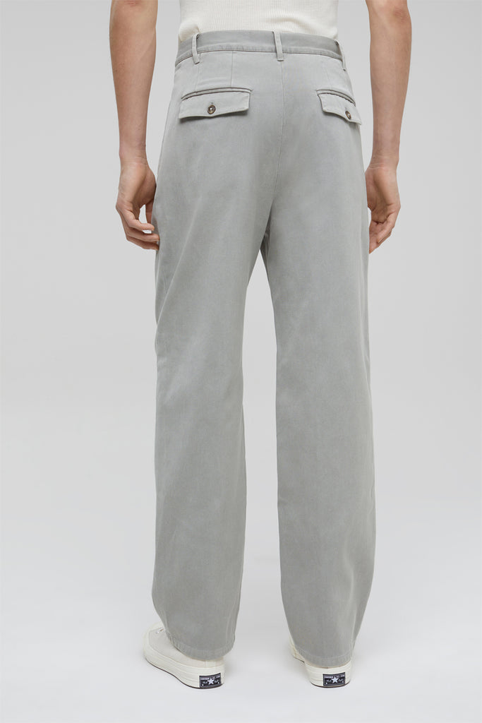 Closed - Pantalon Loose En Coton Biologique Gris - Homme