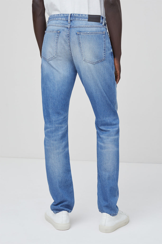 Closed - Jean Slim En Coton Biologique Bleu - Homme