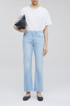 Closed - Jean Slim En Coton Biologique - Bleu Clair - Femme