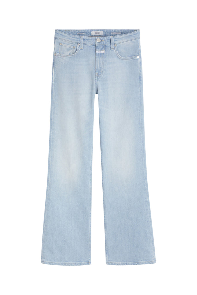 Closed - Jean Slim En Coton Biologique - Bleu Clair - Femme