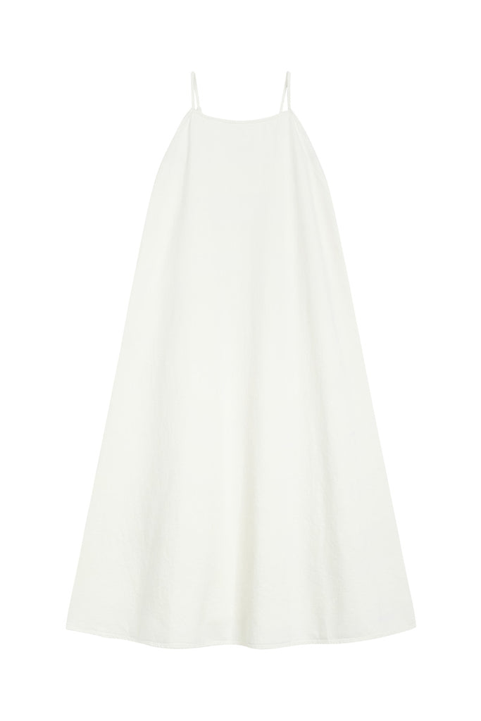 Closed - Robe Midi En Coton Biologique - Ecru - Femme