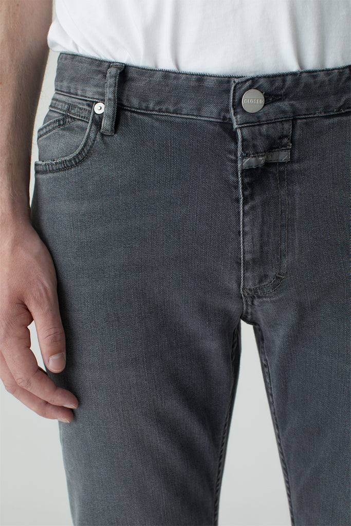 Closed - Jean Slim Gris - Homme