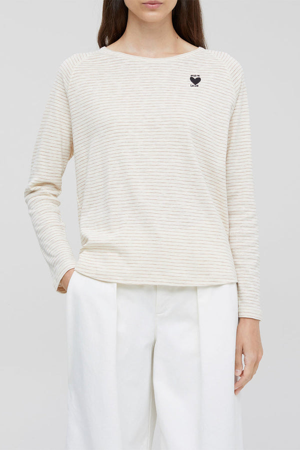 Closed - T-Shirt - Beige - Femme