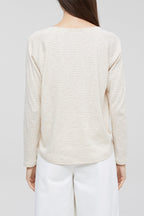 Closed - T-Shirt - Beige - Femme