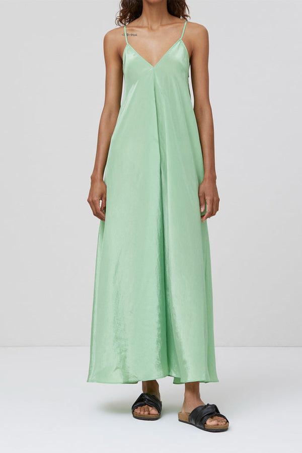 Closed - Robe Longue - Vert Clair - Femme