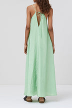 Closed - Robe Longue - Vert Clair - Femme