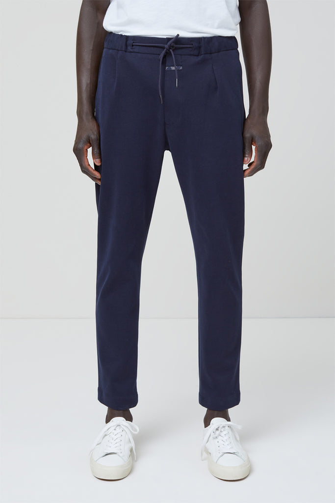 Closed - Pantalon Regular Bleu Marine - Homme
