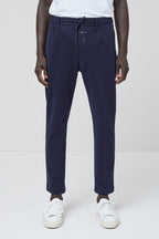 Closed - Pantalon Regular Bleu Marine - Homme