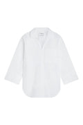 Closed - Chemisier En Coton Biologique - Blanc - Femme