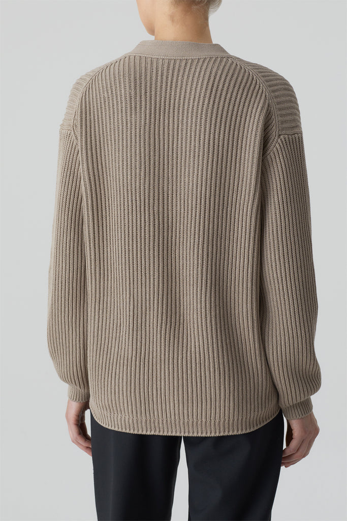 Closed - Pull Regular - Taupe - Femme