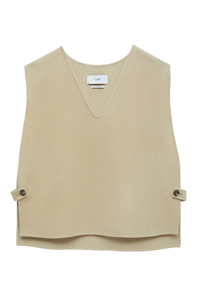 Closed - Gilet En Laine Vierge Et Cachemire - Beige - Femme