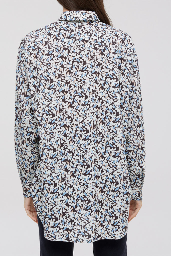 Closed - Chemisier En Coton Biologique - Noir - Femme