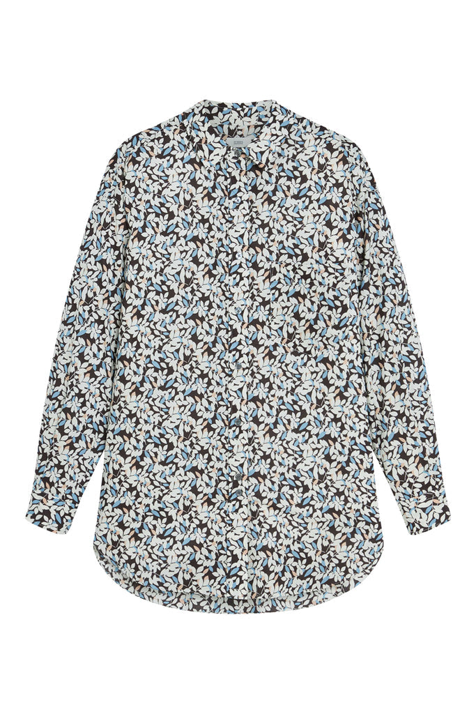 Closed - Chemisier En Coton Biologique - Noir - Femme