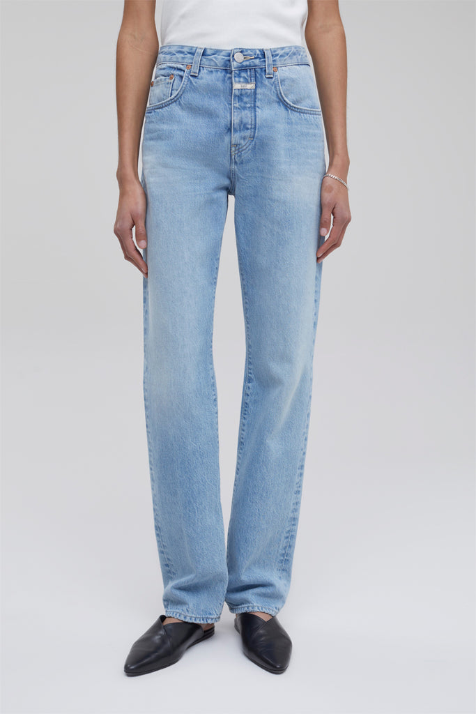 Closed - Jean Relaxed En Coton Biologique - Bleu - Femme