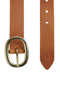 Closed - Ceinture En Cuir - Marron Clair - Femme