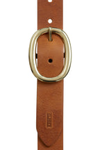 Closed - Ceinture En Cuir - Marron Clair - Femme