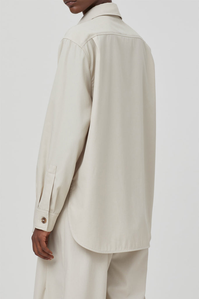 Closed - Chemisier Regular - Beige - Femme