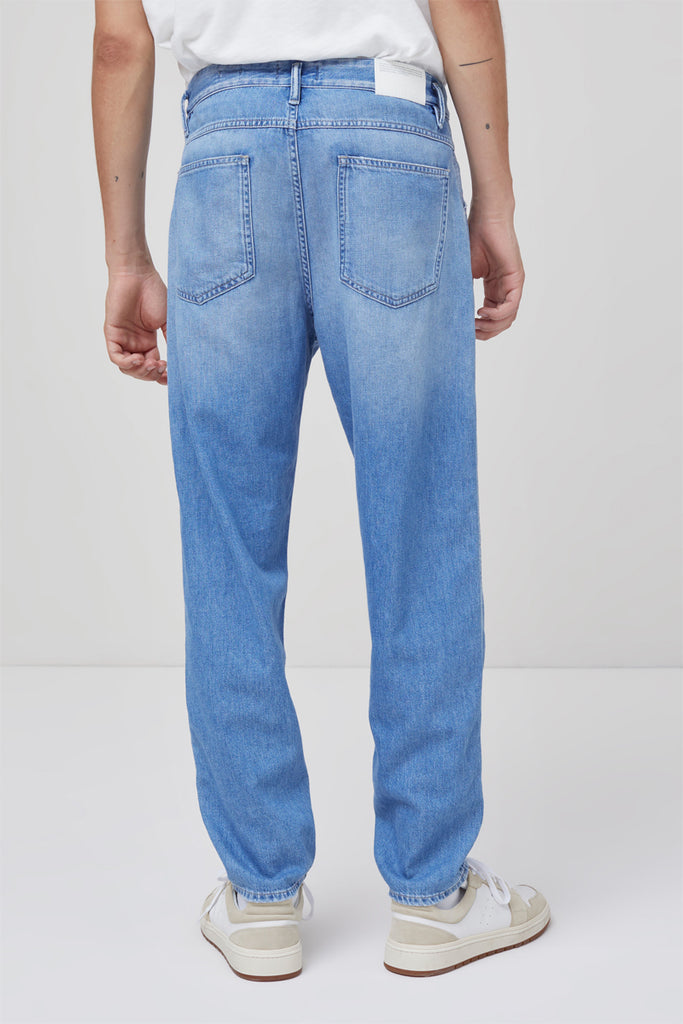 Closed - Jean Regular En Coton Biologique Bleu - Homme
