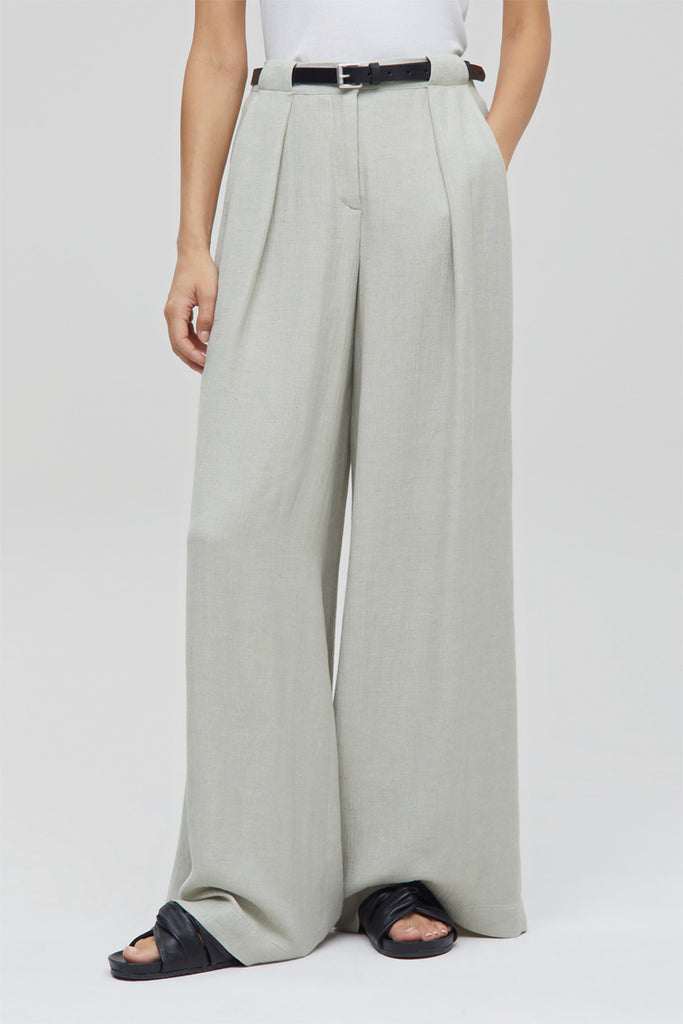 Closed - Pantalon Wide Legs - Beige - Femme