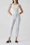 Closed - Pantalon Slim En Coton Biologique - Gris - Femme