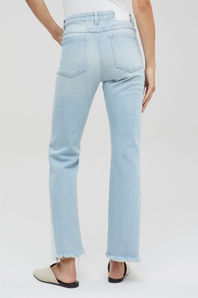 Closed - Jean Slim En Coton Biologique - Bleu Clair - Femme