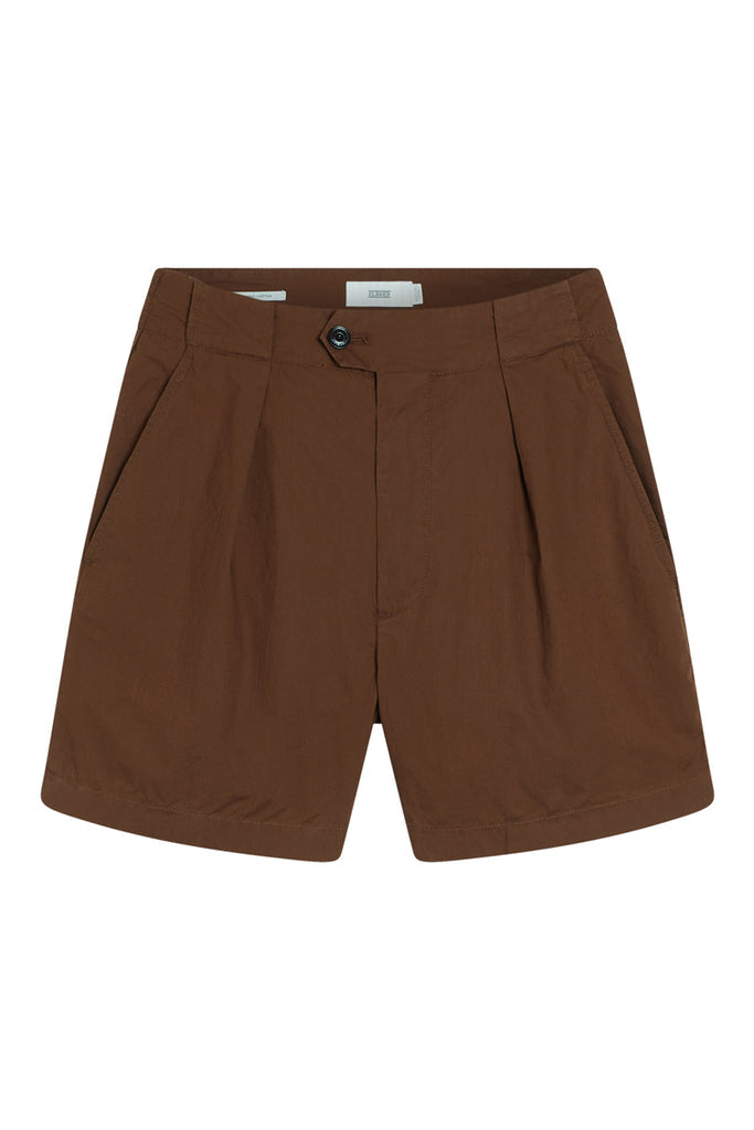 Closed - Short Regular En Coton Biologique - Marron - Femme