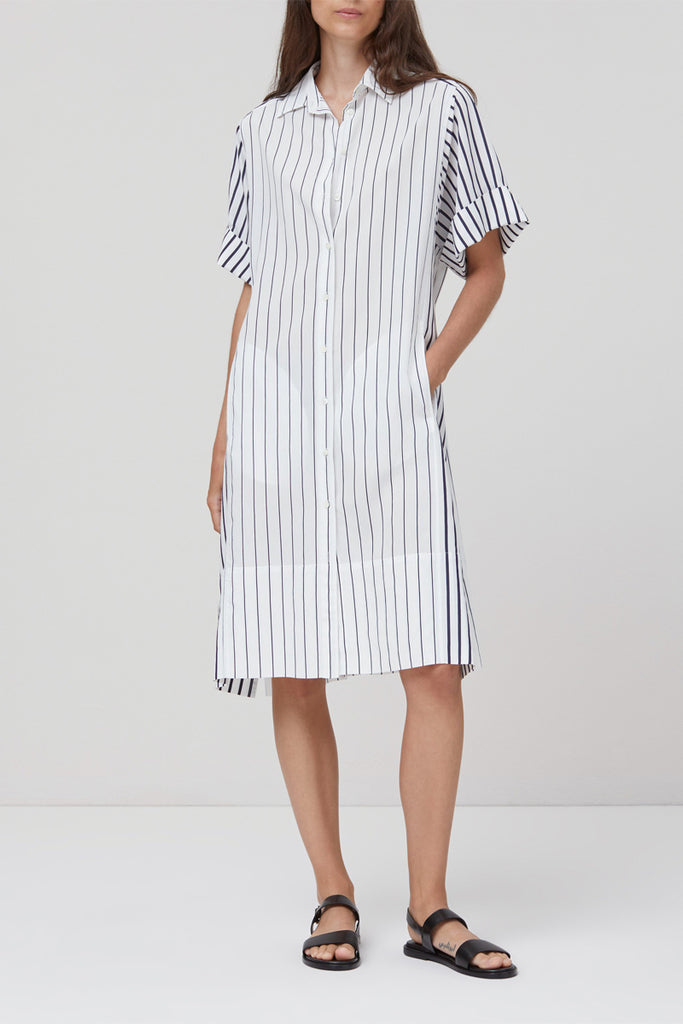 Closed - Robe Chemisier - Bleu Marine - Femme