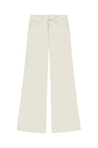 Closed - Jean Wide Legs En Coton Biologique - Écru - Femme