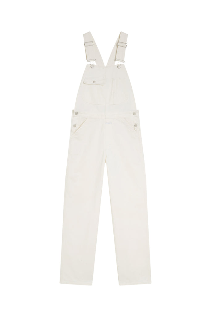 Closed - Salopette Relaxed En Coton Biologique - Ecru - Femme