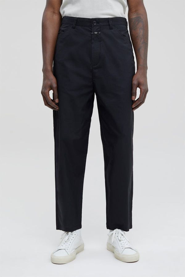 Closed - Pantalon Relaxed Cargo En Coton Biologique Noir - Homme