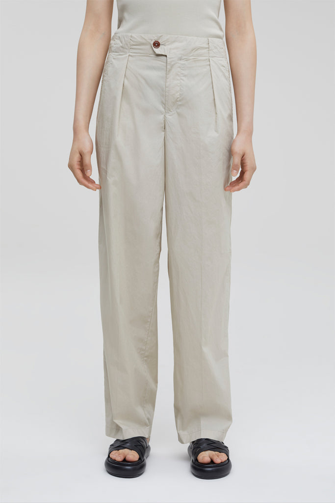 Closed - Pantalon Relaxed En Coton Biologique - Beige - Femme