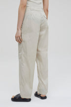 Closed - Pantalon Relaxed En Coton Biologique - Beige - Femme