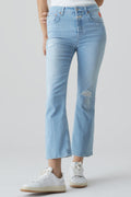 Closed - Jean Skinny En Coton Biologique - Bleu Clair - Femme