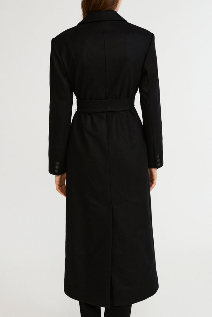 Claudie Pierlot - Trench En Laine - Noir