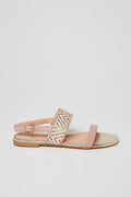 Sandales En Cuir Nude - Harmont & Blaine - Femme